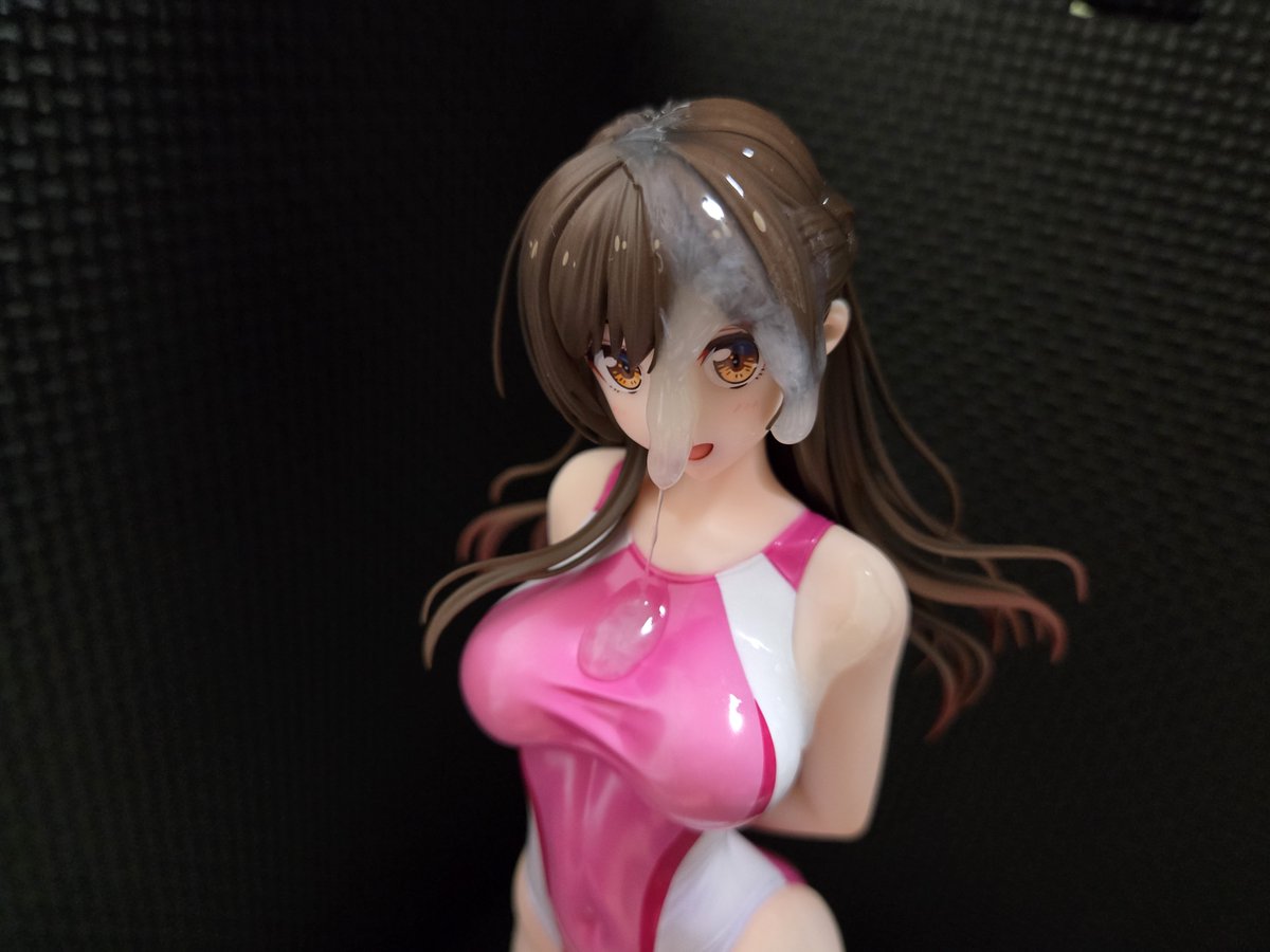 mira_bkk's tweet photo. 最後の擦り付けで及第点、精進します
#フィギュアぶっかけ https://t.co/AOZd6f1yAf