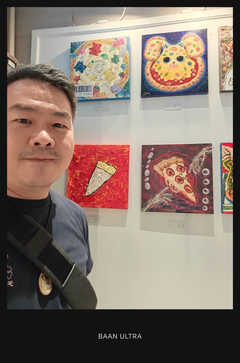 Palettebkk's tweet photo. Bitcoin Pizza Day Group Exhibition on the roadshow.
Now we have exhibition at #ascott thonglor bangkok.

also do in #metaverse  at @cryptovoxels 
https://t.co/wq98S4KgrD https://t.co/MjSs1fq0tk