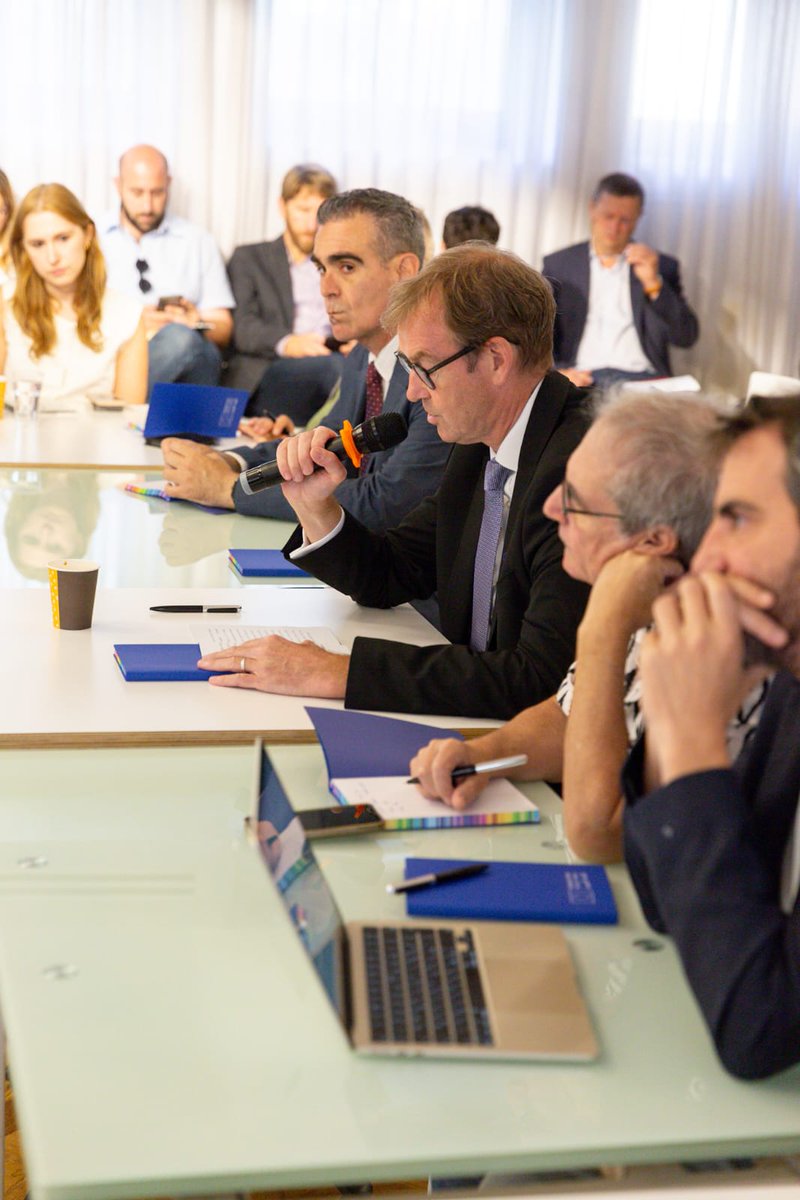 MichaelMannEU's tweet photo. Was honoured to address a special experts roundtable on information integrity and elections, which @EUinIsrael co-organized with @BrandeisIL and @FakeReporter. It was a great opportunity to discuss and exchange best practices with fellow diplomats, officials and leading experts. https://t.co/Fahd0XBYgx