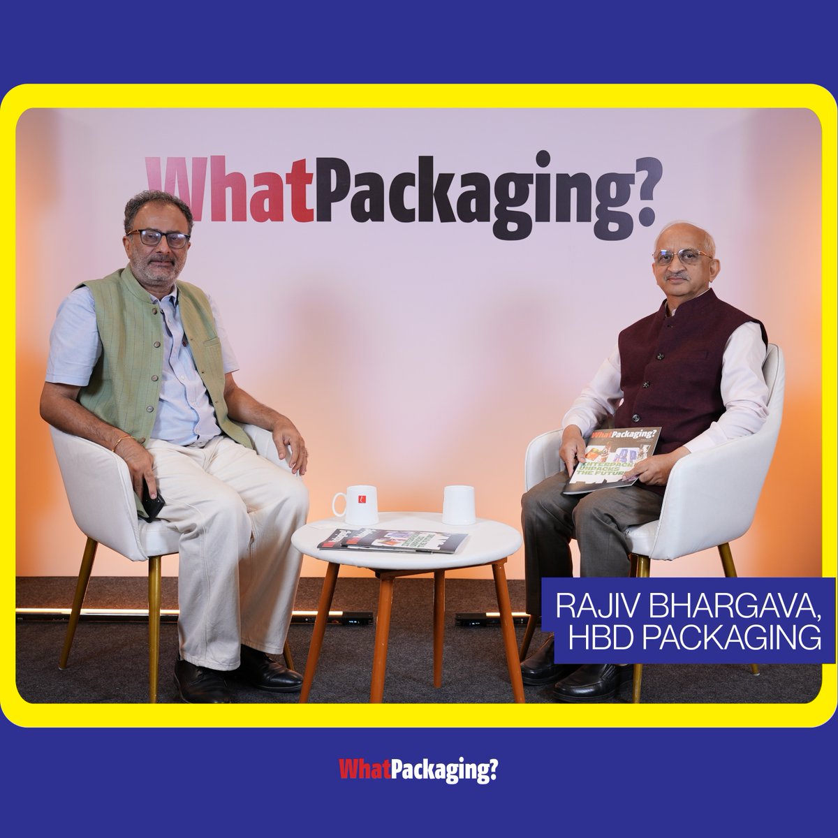 WhatPackaging's tweet photo. 9 exclusive WhatPackaging? podcast conversations recorded at #RESPack2026. 

More guests: Nandini Kumar, Rajiv Bhargava, Ranesh Bajaj and Sunder Balakrishnan with the magazine. 

Topics: sustainable packaging, regulations and tech. https://t.co/r71ECGea71