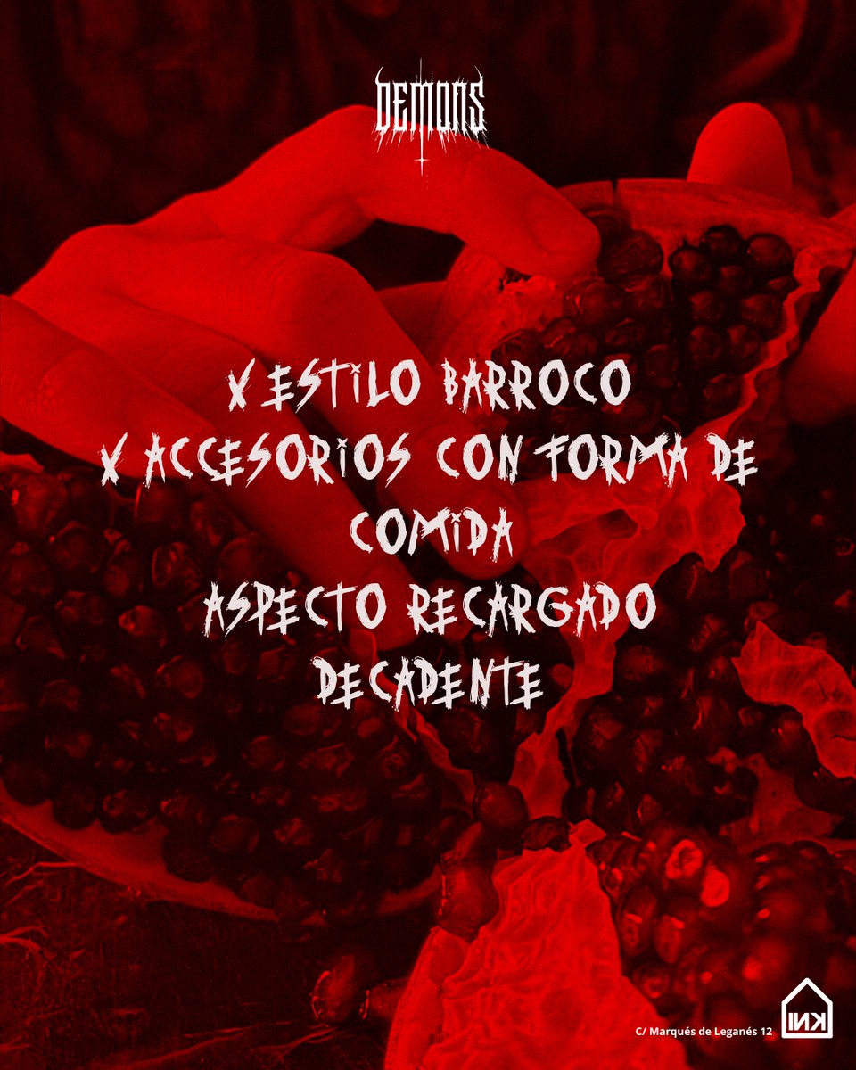 fetishdemons's tweet photo. 𐕣 7º ANIVERSARIO DEMONS 𐕣
[ Los 7 Pecados Capitales ]

📆 Sat 13†06†26 [23:30 - 6h]
📍@Inklub
C/ Marqués de Leganés, 12

Cumplimos 7 años pecando...

🎟️ Info + Entradas 🎟️
https://t.co/1kqI52WnLN https://t.co/3oPlvzSKgQ