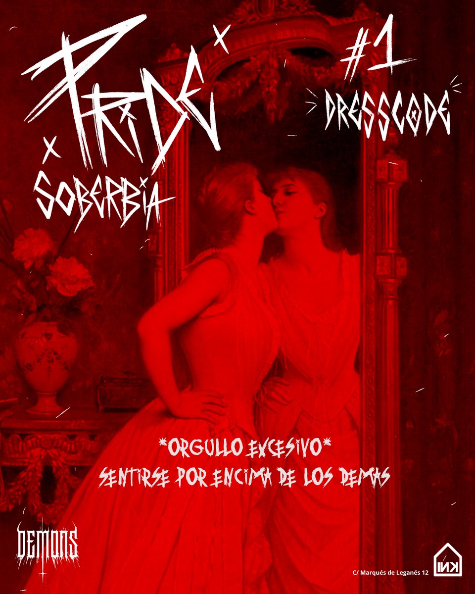 fetishdemons's tweet photo. 𐕣 7º ANIVERSARIO DEMONS 𐕣
[ Los 7 Pecados Capitales ]

📆 Sat 13†06†26 [23:30 - 6h]
📍@Inklub
C/ Marqués de Leganés, 12

Cumplimos 7 años pecando...

🎟️ Info + Entradas 🎟️
https://t.co/1kqI52WnLN https://t.co/i14gzrtnos