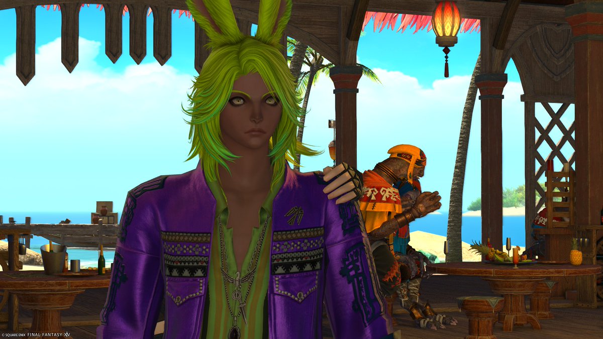 StreamAika's tweet photo. "So I saw you were having a lovely long chat with my little brother last night. You were both so giddy. Almost like flirting. Would you like to elaborate?"
The Warrior of Light has always been a gentle soul. *Especially* when it came to her brother.

#ff14 #FFXIV #gpose https://t.co/nPaBfQorN5