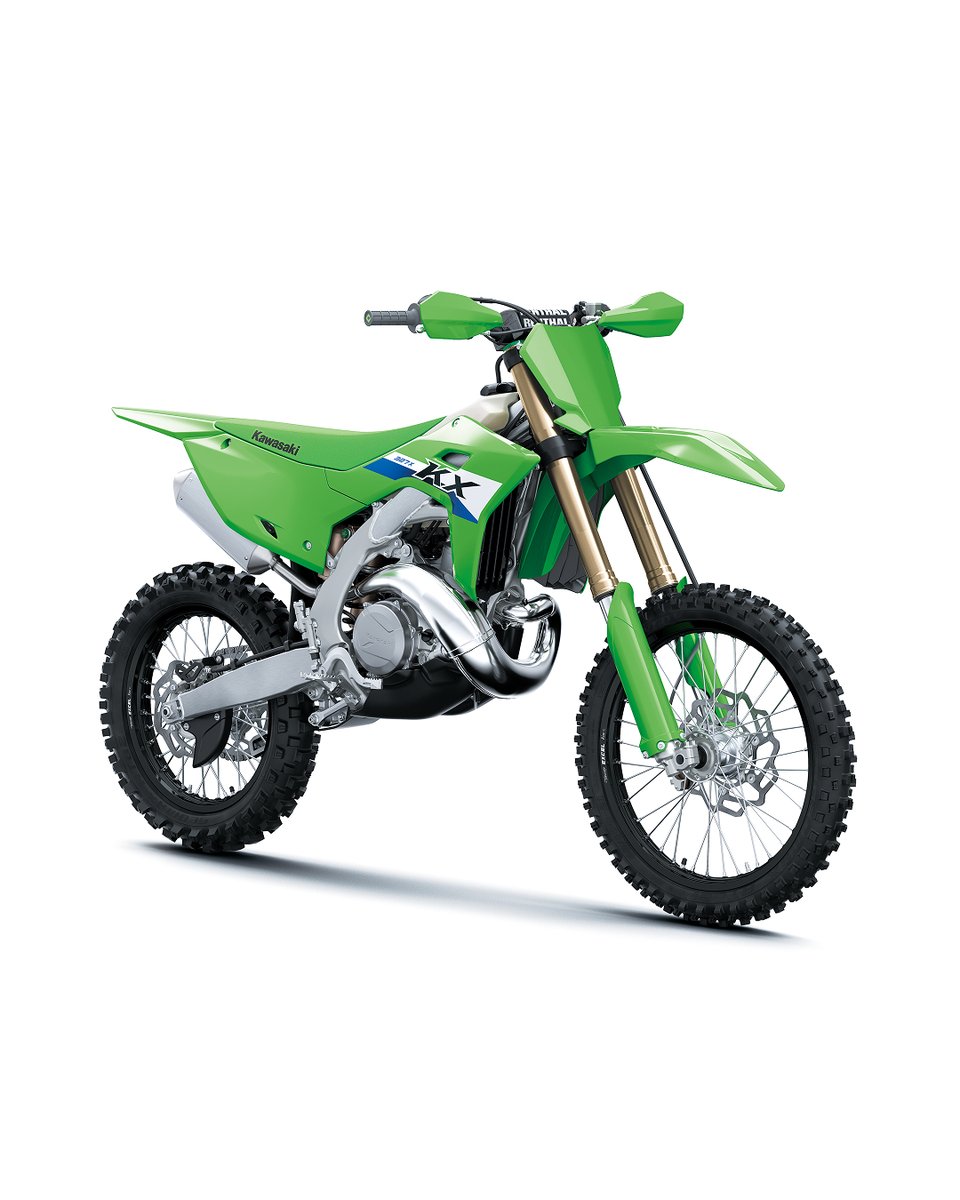 KawasakiUSA's tweet photo. The New Era Begins.

Introducing the new #KX327X and #KX327 2-stroke motorcycle. Bigger, badder, and beyond anything that’s come before. This isn’t a comeback. It’s a takeover.

Head to https://t.co/KcnnPidDRq to learn more. #GoodTimes #Kawasaki https://t.co/q2iRKHs3wC