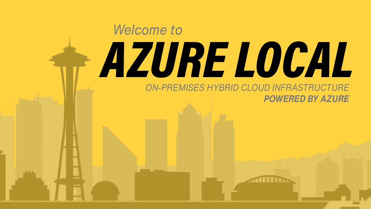 dataon's tweet photo. Azure Local is Microsoft’s distributed infrastructure platform that brings the Azure experience to on-prem, to the edge, and even in sovereign or fully disconnected environments. Learn about its features, and why orgs should use #AzureLocal. https://t.co/nTdxwGX6OR https://t.co/NwMagRTCWi