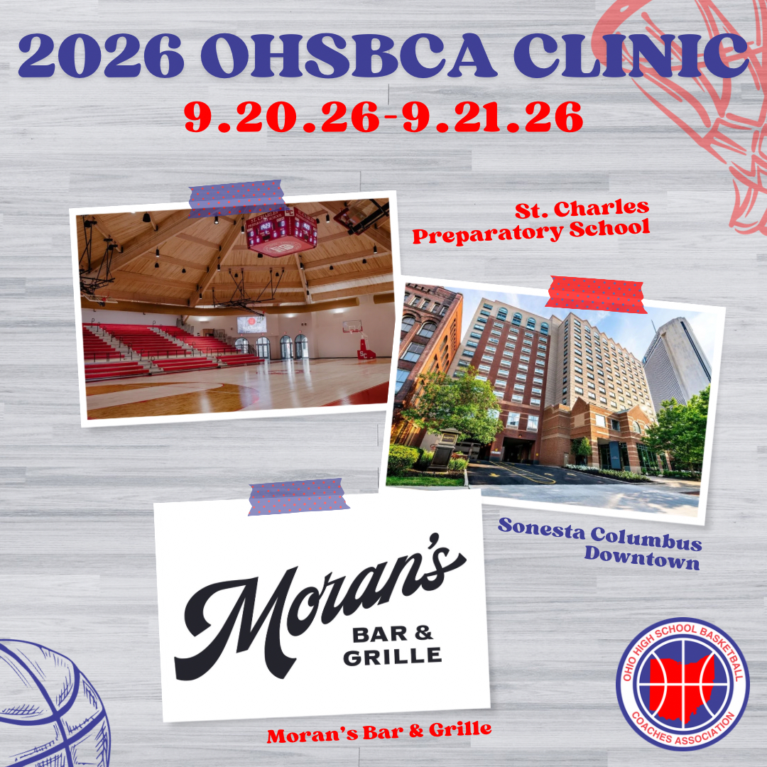 ohioBKcoaches's tweet photo. 🏀 SAVE THE DATE 🏀

The 2026 OHSBCA Clinic is set for September 20-21 in Columbus!

Two days of basketball, learning, and connecting with coaches from across Ohio. https://t.co/SnZUd7liFO