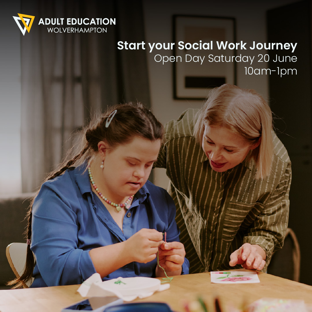 AEWolverhampton's tweet photo. Make a real difference in people’s lives.
 
Our Access to HE Social Science course can help you gain the knowledge, confidence and UCAS points needed for university study.
 
Find out more: https://t.co/3vpGhuzrXe
 
#SocialWork #AccessToHE #AdultEducation #Wolverhampton https://t.co/G9t2JLdb9O