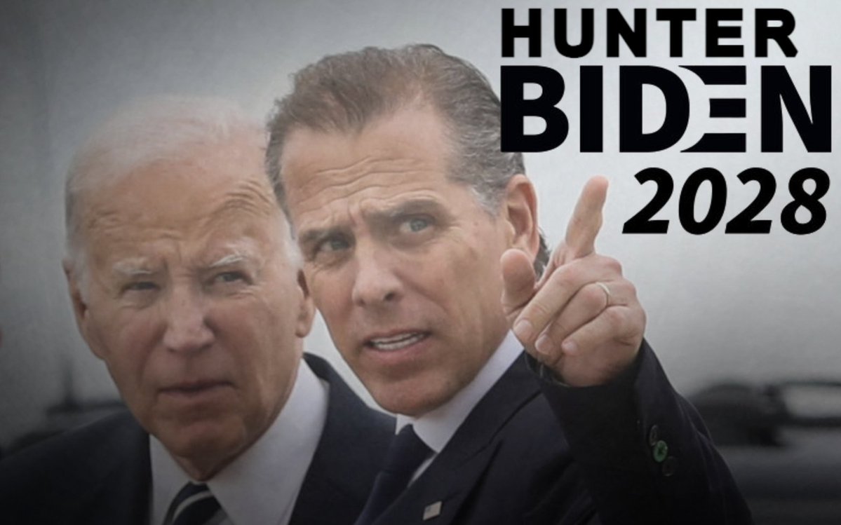 Hunter Biden 2028 tweet media