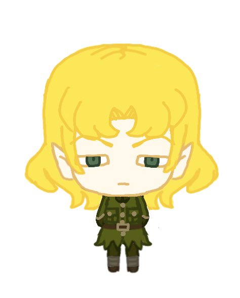 anhell_oc's tweet photo. ゲーム作ろうとした時に作った素材！
銃持ってるやつとか他にもいろんなポーズがある(装備の差分とか)
いつかフレークシールにしようかな？ https://t.co/XVhtw35JBp