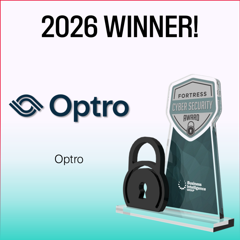 OptroHQ's tweet photo. Optro has been named a winner in the 2026 Fortress Cybersecurity Awards in the Compliance category!

It’s an honor to be recognized for this award, but it’s especially gratifying to have customers and partners who champion us the way ours do. Thank you! 💙 https://t.co/UU5Q4fSnbr