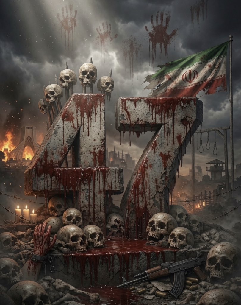_A_khalifa's tweet photo. For 47 years,
This region has
endured nothing but terrorism!

47 years,
of constant instability &amp; blackmail.

47 years of,
killing &amp; torturing the Iranian people!

This has to stop. Enough is enough! https://t.co/deK9wtCCyW