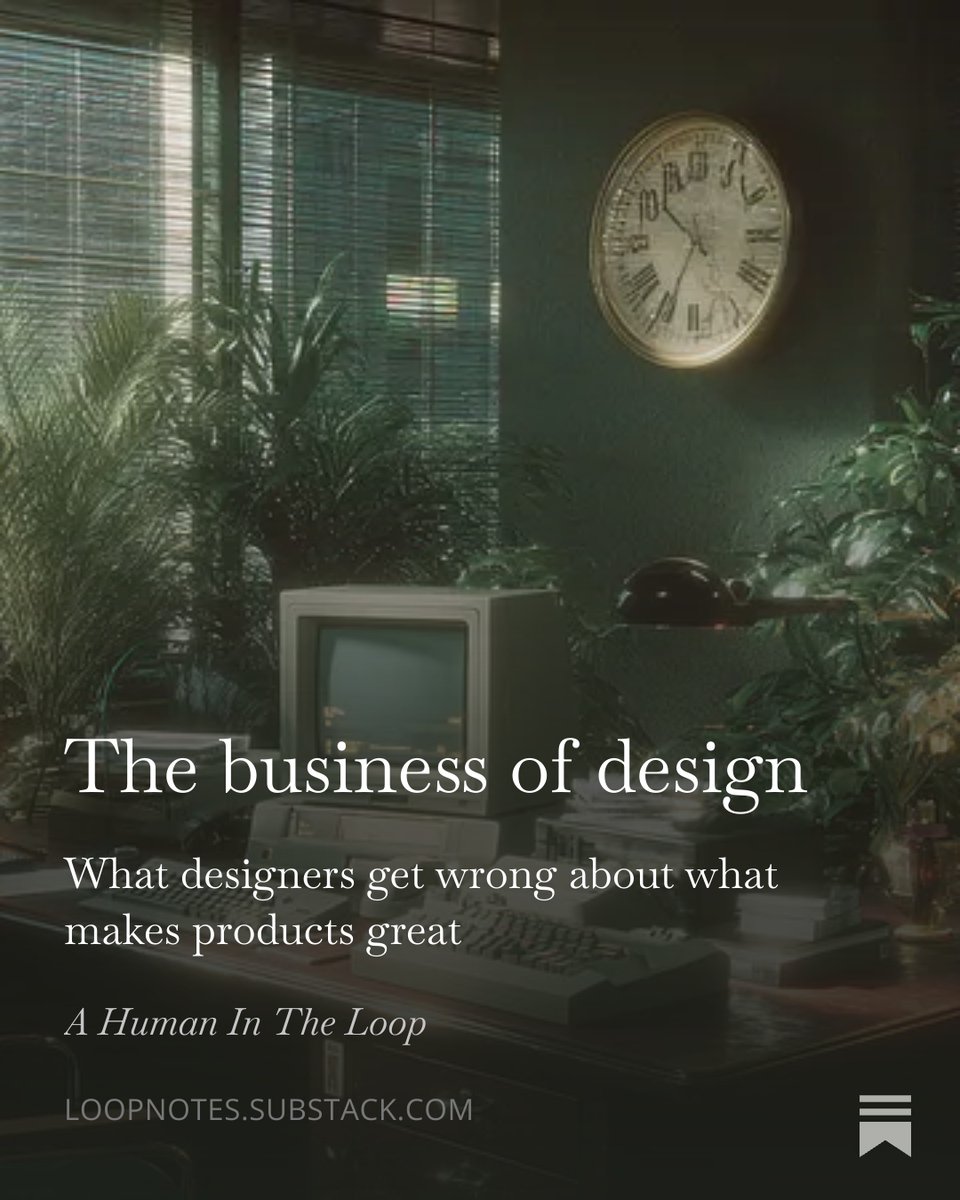JosephGrillo's tweet photo. 2nd Article! This ones hopefully a bit juicier and sparks some healthy debate. TLDR - Design craft is a superpower — but only if you know when to use it. AI is finally giving us the space to figure that out.

https://t.co/3pFx8D11bU https://t.co/rwAjIYrjZA