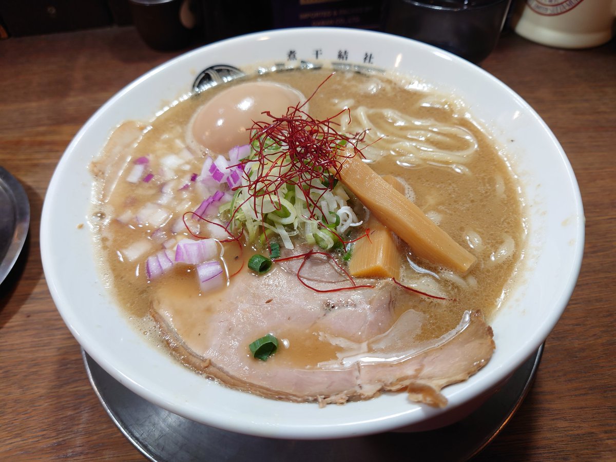 botanchan5's tweet photo. ゼットン（絶豚）＠青森

デス煮干
（ドロ煮干は売り切れ😭）

焙煎煮干のミニカレーも美味しかった😋😋😋 https://t.co/NVOmtQsvme