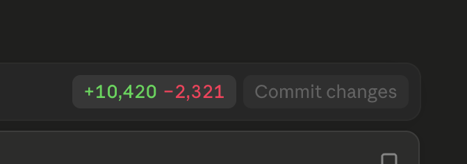 tryonelovee's tweet photo. I hate when I'm working with multiple branches - say main <- B <- C* - and Claude Code shows the diff against main instead of the parent branch

is there a way to fix this? I couldn't find a target branch selector, and nobody seems to be talking about it

so I guess this is either a massive skill issue or huge UX issue