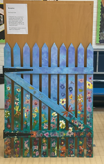 ChurwellPrimary's tweet photo. One of our favourite days of the year at Churwell Primary Academy - our annual art gallery - so lovely that each child has their own art work on display and that they have contributed to a group piece 🌈 https://t.co/UcC5wvQZV9
