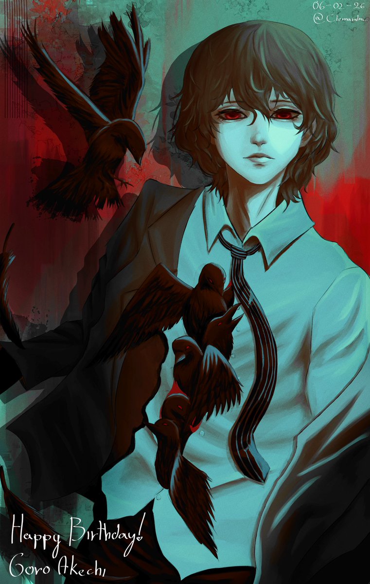 Clemandra_'s tweet photo. #akechigoro #p5 #persona5 https://t.co/Fmf4B1jBKK
