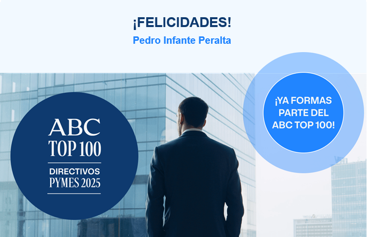 Coanda_kyo's tweet photo. Orgullosos de compartir que nuestro CEO, Pedro Infante-@pedro_peralt , ha sido seleccionado entre los 100 finalistas de los ABC TOP 100 Directivos de Pymes @abc_es.

¡Seguimos creciendo!
#Top100DirectivosPymes #ABC #Coanda #Liderazgo #Empresas #TransformaciónDigital https://t.co/pPLfUuSz2e