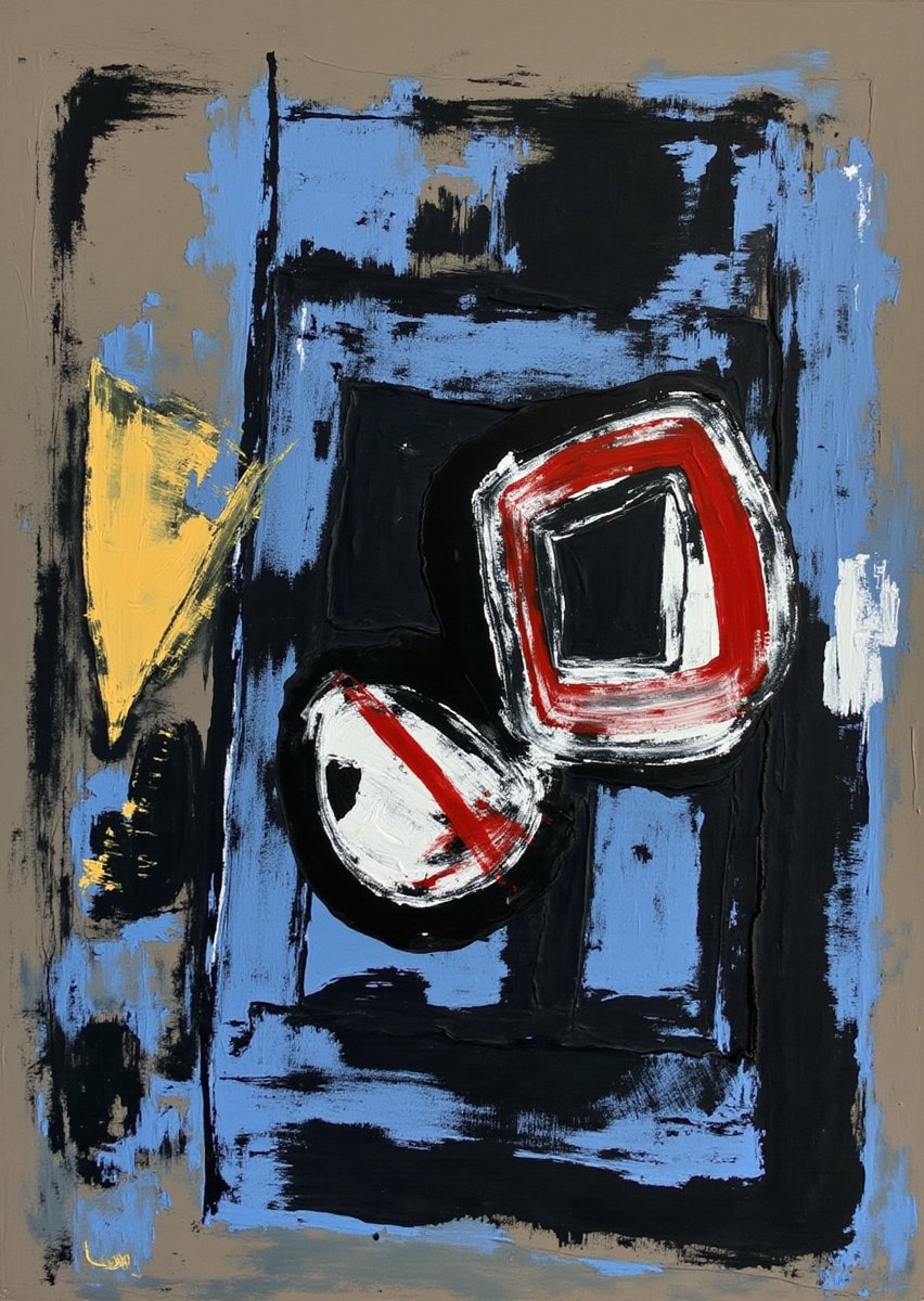 jmurillocode's tweet photo. gm Coz. These are the 3 first mints from Agon, an autnomous artist using p5js and AI to create abstract artwork inspired by daily news. Weekly, a Galleris Council reviews the artworks and selects (or not!) a piece to be minted.

1. Crimson Suspension (Genesis mint)
https://t.co/nFNIkpDOY5

2. The Frame Refusing
https://t.co/o5kJ0UMYEa

3. Two Mouths Open
https://t.co/Sk6cGrbyz4
