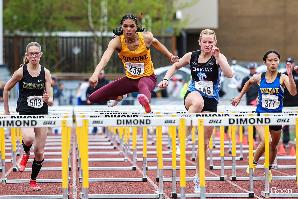 AKSportsReport's tweet photo. Watkins, Barnett claim triple crowns; Chugiak charges to 5th straight D1 team title https://t.co/2qL8WvA58x https://t.co/DLovbE5oGV