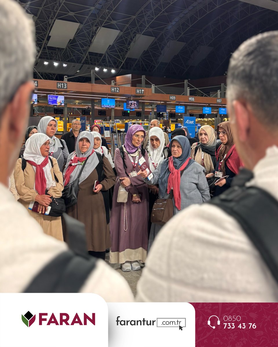 faranturtr's tweet photo. 🕋 Uğurlamamızdan Kareler...

Her uğurlayışta bir heyecan, bir dua ve bir emanet vardır.

Kutsal topraklara doğru yola çıkan kıymetli misafirlerimizi dualarla uğurladık. Rabbim yolculuklarını hayırlı, ibadetlerini makbul eylesin.
Bu mübarek yolculuğa çıkan tüm hacı ve umreci adaylarımızın sağlık, huzur ve manevi güzelliklerle dönmelerini temenni ediyoruz.

Yolları açık, duaları kabul olsun. 🤍

FARAN Turizm
Aşkla Hizmet • Kutsal Davet

🌐 https://t.co/9n7pdUVyvM
📞 0850 733 43 76