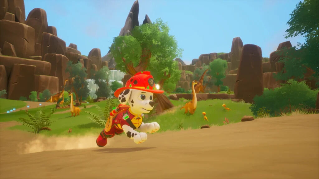 MonsterShopUK's tweet photo. 🚨 PAW Patrol is heading back into action... with dinosaurs. 🦖🐾

PAW Patrol: Dino World is available to pre order now on PS5 and Nintendo Switch!

Join Chase, Skye, Marshall, and the rest of the team as they explore a brand-new dinosaur adventure packed with rescues, missions, and prehistoric fun.

Only £34.99 on Monster Shop: https://t.co/LpTMOtN9Tx