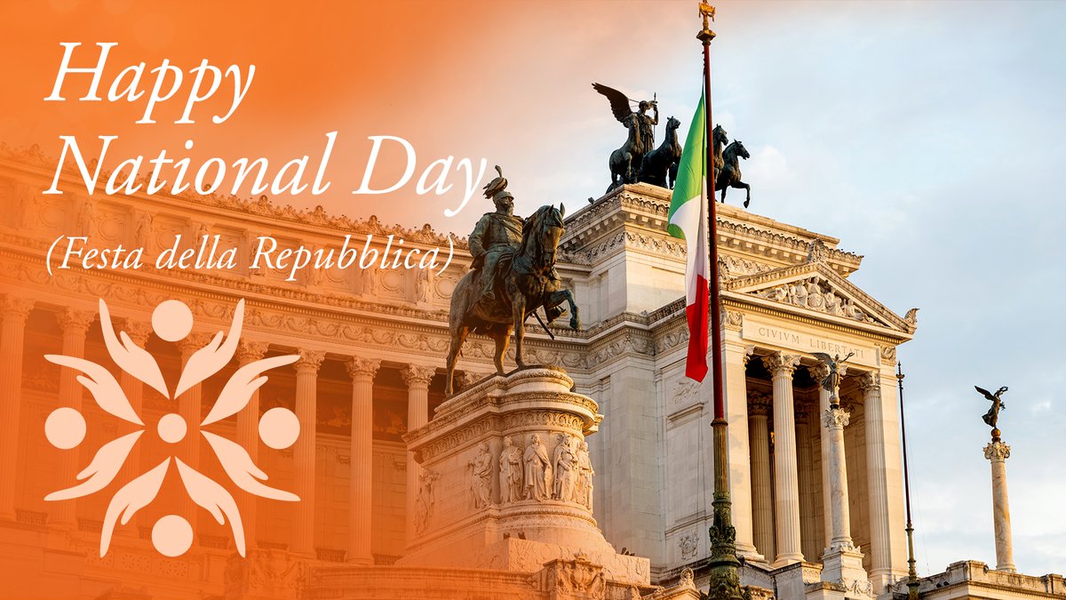 eShareLife's tweet photo. Esharelife extends its congratulations to the Italian people on the occasion of Republic Day (Festa della Repubblica).

Viva la Repubblica Italiana!

#Esharelife #Italy #ItaliansInLondon #FestaDellaRepubblica #Democracy https://t.co/kyvZo4B049