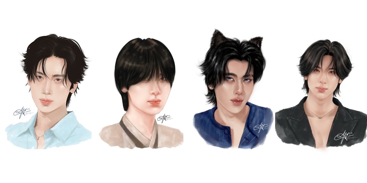 amidyllics's tweet photo. long hair era collection 🎞

🎨 #dunknatachai @dunknatachai https://t.co/cYwlmGDLfg