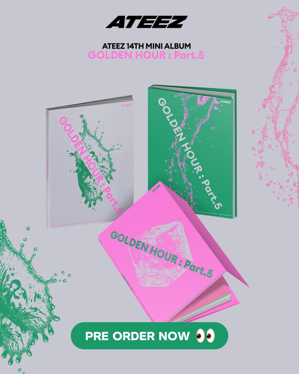 kplayground_ldn's tweet photo. 🚨 PRE-ORDER OPEN 🚨

ATEEZ 14TH MINI ALBUM  
GOLDEN HOUR : Part.5

Pre-order now at K-playground London 🖤

✨ Why order with us?

🇰🇷 Official Korean Version Album
Receive the original Korean press album, not the European version.

📍 Release Day Pick-Up Available
Pick up your album at K-playground London from 26 June 2026 and get it on release day.

🎁 Exclusive Selfie Photocard Benefit
Exclusive selfie photocard benefit available during the event period.

ATINY, don't miss your chance to secure your copy today!

#ATEEZ #GOLDENHOUR #GoldenHourPart5 #ATINY #ATEEZinLondon #KplaygroundLondon