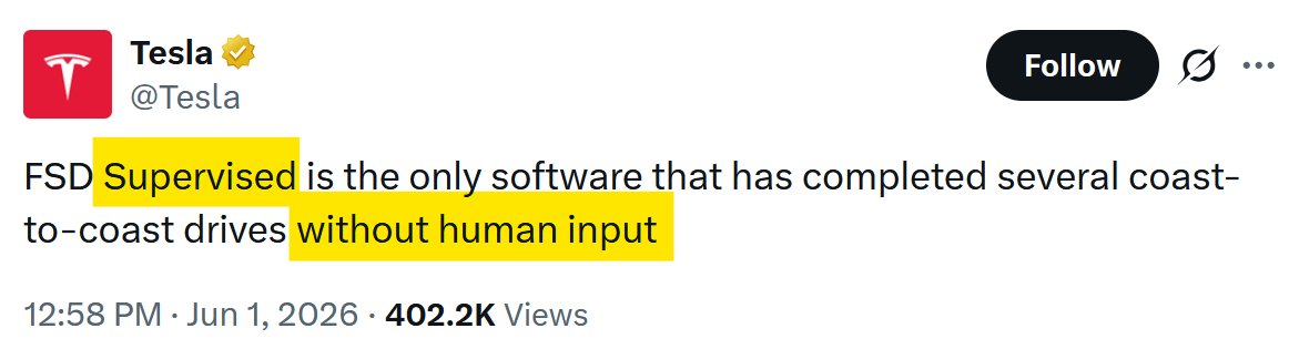 doghimself1's tweet photo. @Tesla 🙃 https://t.co/djBmTzlolJ