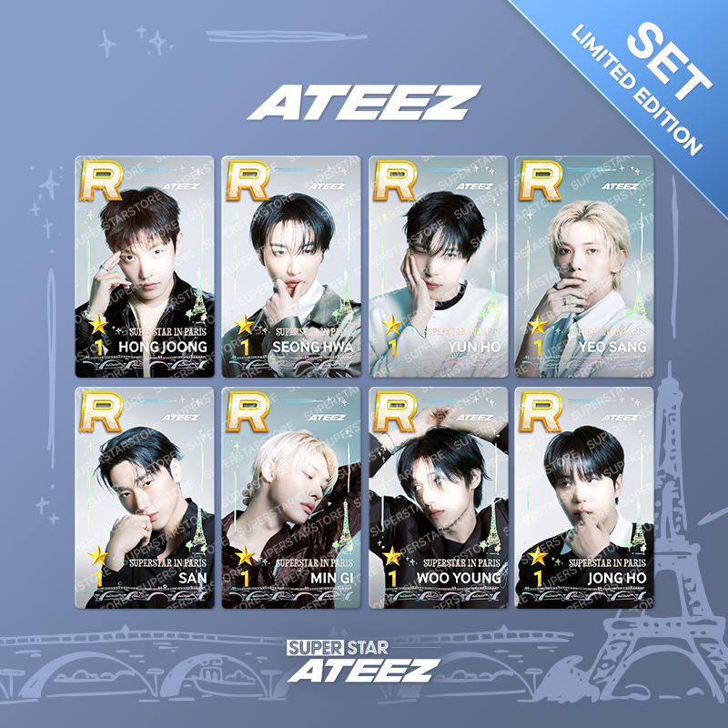 SuperStarATEEZ's tweet photo. [🎪]

🇫🇷 SUPERSTAR IN PARIS  

🗺️ Palais des Congrès de Paris Level 1 Hall Passy 
⏰ June 16-17, 2026 10:00 - 20:00 (CEST)
        June 18, 2026 10:00 - 18:00 (CEST)

ATEEZ SUPERSTAR IN PARIS PACKAGE OPEN!
* This package is available exclusively on the global mall  

🛒 https://t.co/1LMNbt9M7W 

#SUPERSTAR #SUPERSTAR_IN_PARIS
#SUPERSTARATEEZ #SSATZ
#ATEEZ #에이티즈