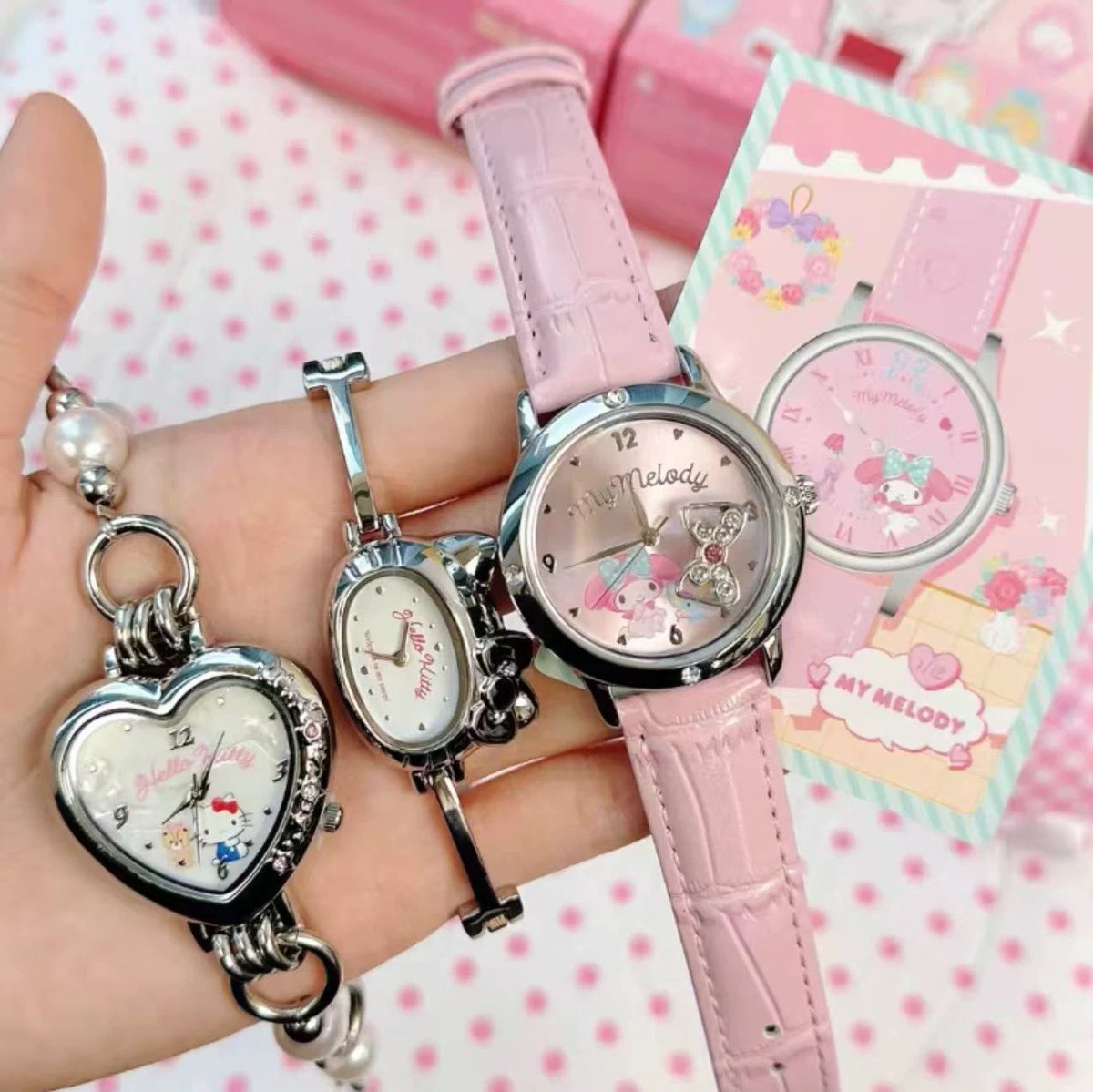 alittleclouds_'s tweet photo. ปล่อยต่อ ขาย กล่องสุ่ม toptoy นาฬิกา sanrio
💖 secret my melody ซีเครท มายเม 1000 รส
❗️เช็กการ์ด ไม่แกะ มือ1 ยังไม่ตั้งเวลา

สนใจสอบถามสั่งซื้อ dm
 #ตลาดนัดsanrio #ตลาดนัดซานริโอ้ #ตลาดนัดซานริโอ #กล่องสุ่ม #นาฬิกา #sanrio https://t.co/B90L3Nf2Py