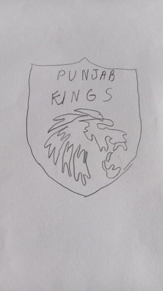 ParminderVashis's tweet photo. @PunjabKingsIPL @preetizinta2 @ShreyasIyer15 Punjab Kings का सबसे खास लोगो – मेरे बेटे के हाथों से बना हुआ। सिर्फ10साल का है और पंजाब के लिए बहुत प्यार है❤️👑” https://t.co/5B75z0DRyC