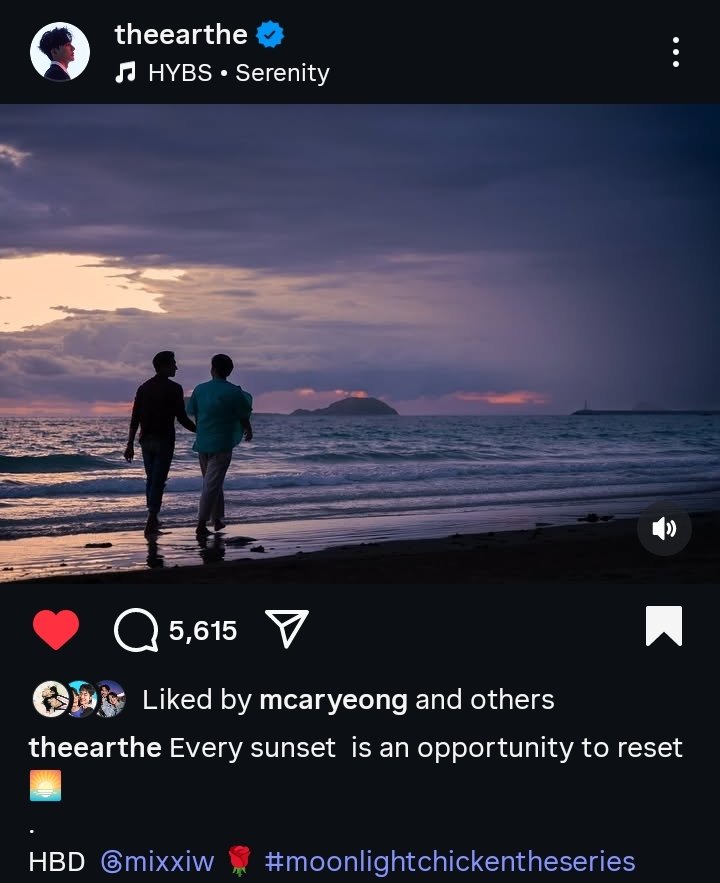 yapnilsc's tweet photo. wdym the picture earth used to greet mix on his birthday, with a caption that was literally the quote tattooed on his thigh.... is the same picture he used for pride month???? https://t.co/KtEGFxdDvy