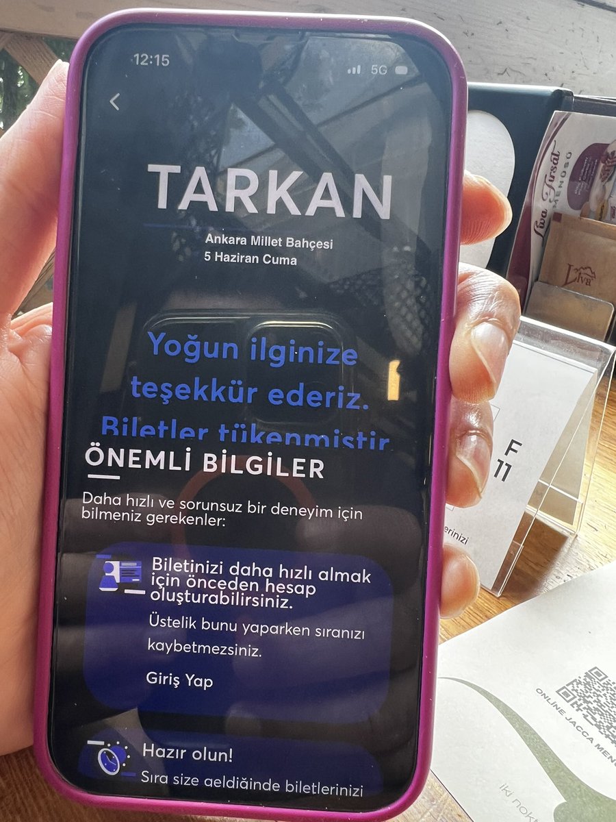 MDincTuncel's tweet photo. Rezilsin @Biletix https://t.co/NQZobQApew