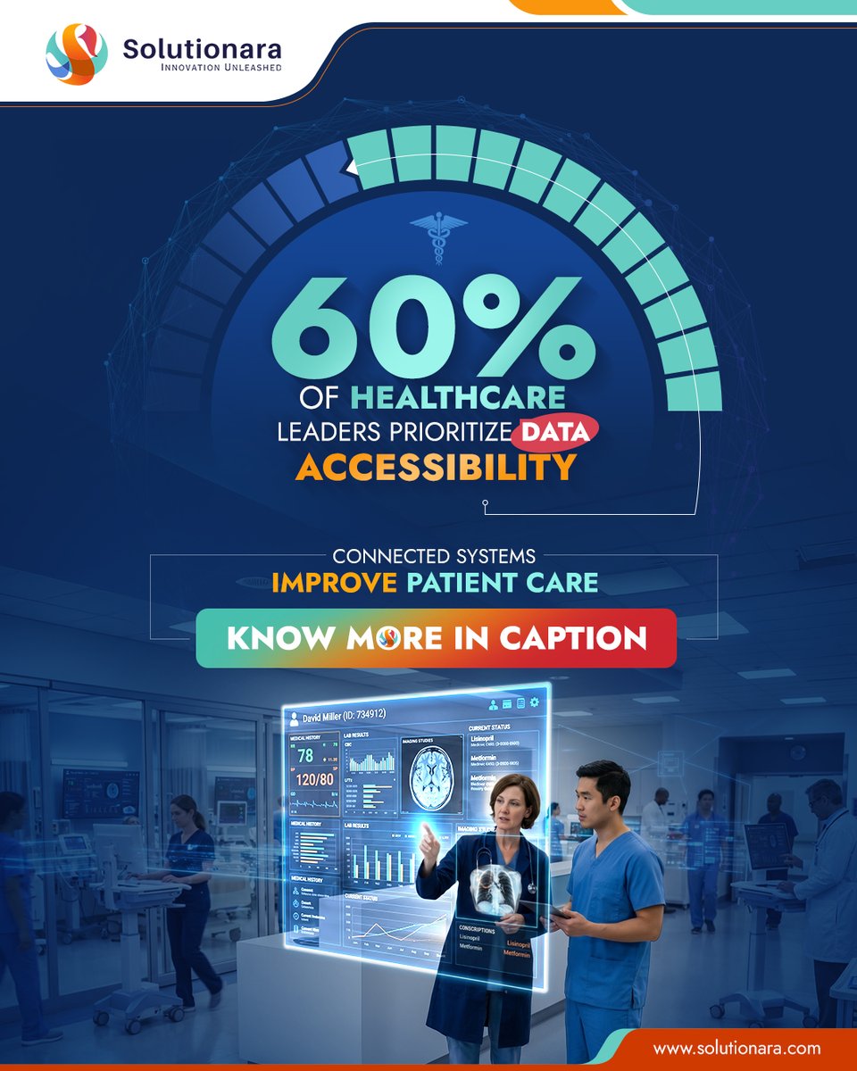 solutionara's tweet photo. Connected healthcare starts with connected data. 

Solutionara helps healthcare organizations break down silos and enable better patient outcomes through integrated systems.w

https://t.co/2ZEXP5j3Vn

#Solutionara #HealthcareIT #DigitalHealth https://t.co/BafSmevwZ4