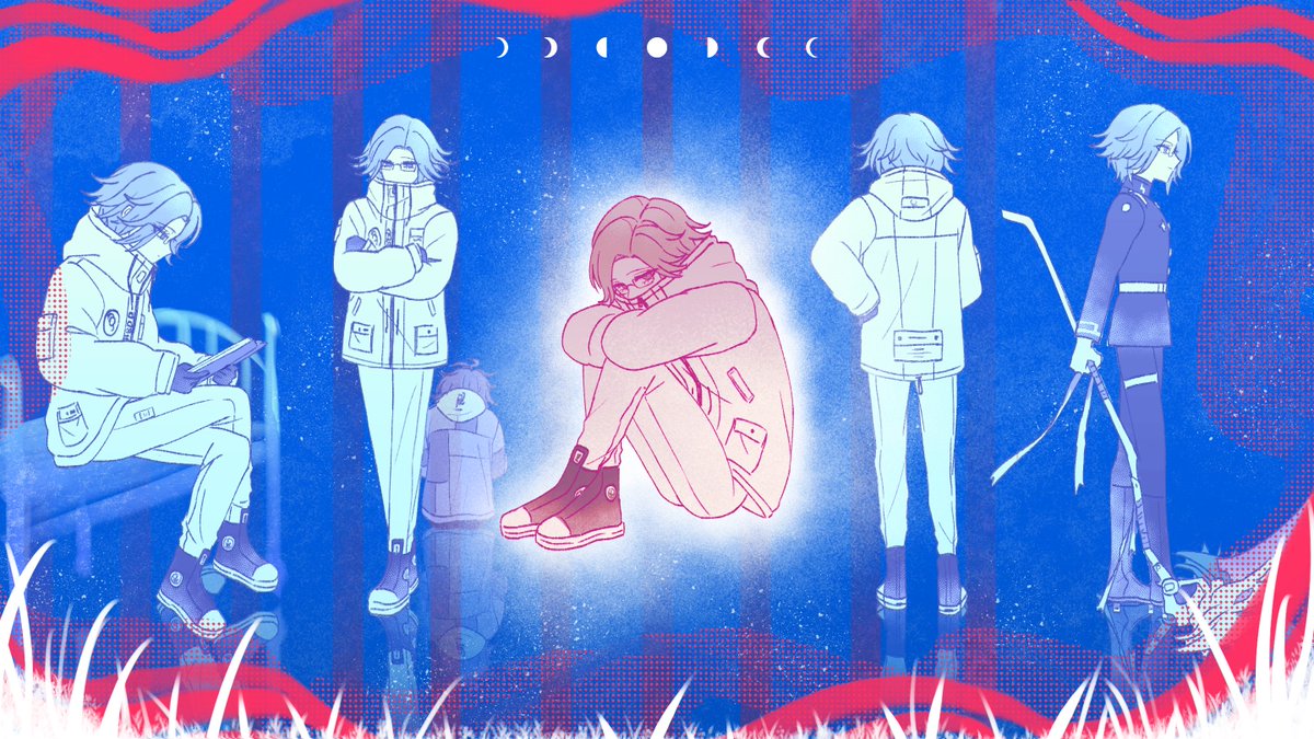MysteryHarp's tweet photo. a piece i did for @uchibigbang based of the eito character study fic by @kirby1781 !
fic is in the replies :D https://t.co/o3K2I1dBEG