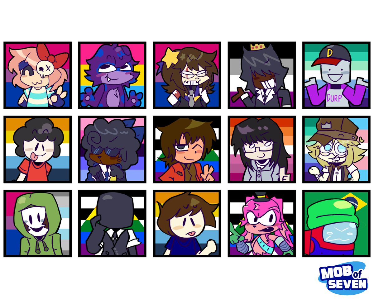 Mob7Toons's tweet photo. [3/3] ‼️ Last update, we’re just getting things done.. 

ℹ️ // These are mostly OC sexualities! https://t.co/QSYGyqBC8a