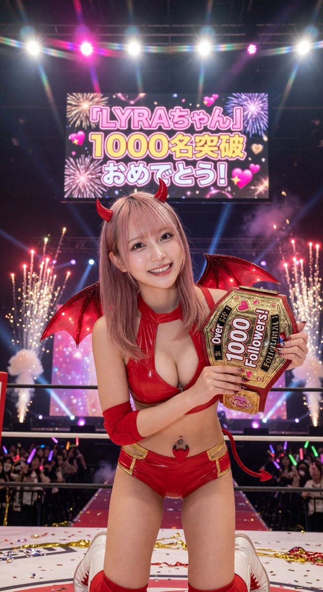 Devico_akb's tweet photo. @lyra_x_jp フォロワー1000名突破おめでとうございます！
デビコ恒例のベルト贈呈でございます！ https://t.co/ZrfaVvtnUL