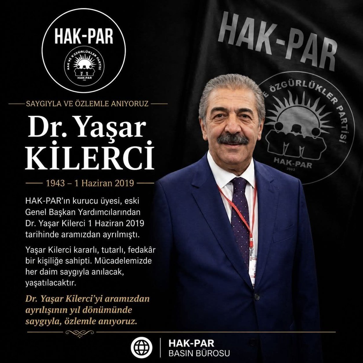 HAK-PAR / Hak ve Özgürlükler Partisi tweet media