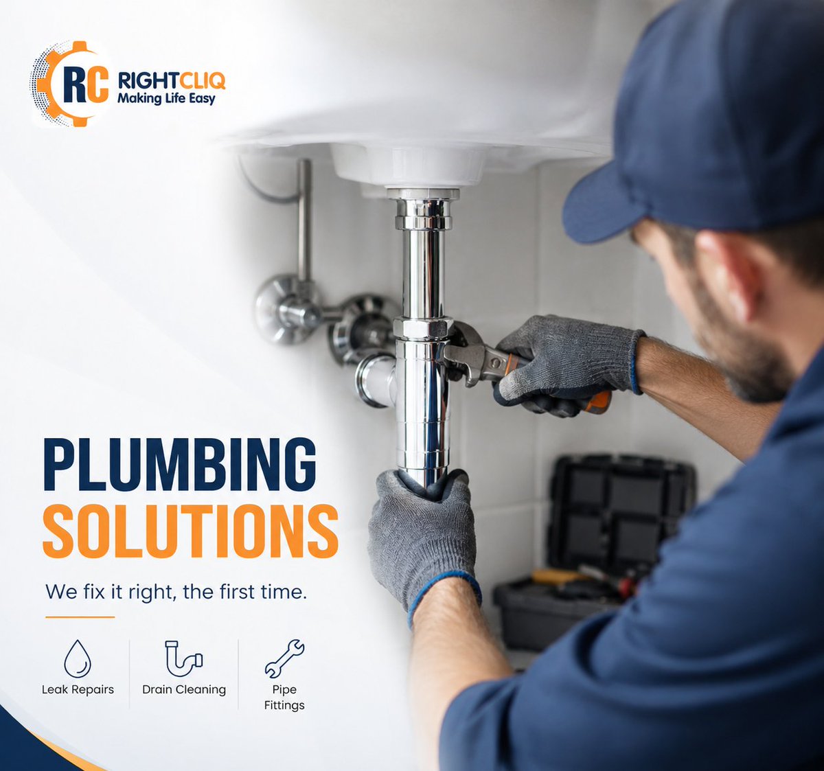 RightCliq_'s tweet photo. Plumbing issues at home? Leaks, clogs, or pipe repairs — RightCliq's expert plumbers are just a call away!
Fast Service, Trusted Professionals, Affordable Pricing 📞888-400-9090
#PlumberServices #RightCliq #HomeRepair #Plumbing #Bangalore https://t.co/MZD5FTFIkq