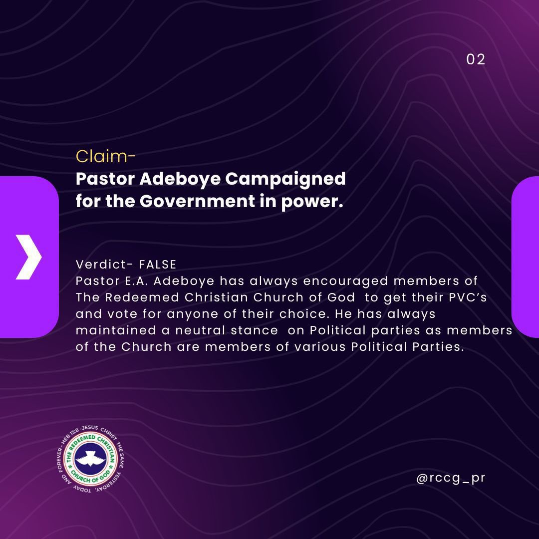 RCCG Young Adults & Youths Affairs tweet media