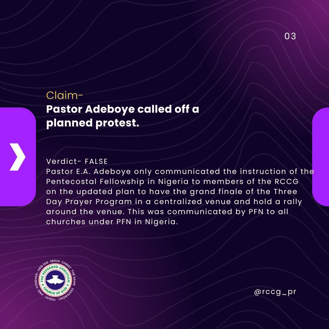 RCCG Young Adults & Youths Affairs tweet media