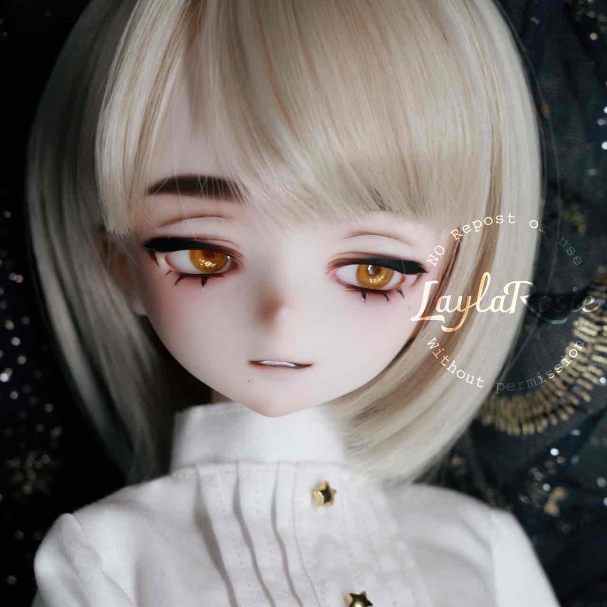 LaylaRosie_'s tweet photo. #らいろじ出身 カスタム記録🕴️
IMOMODOLL Lucifer
妖艶でかっこいいおとこのこヘッドですな…
✴︎お迎え済み✴︎

#laylarosie https://t.co/HFr4lUtnzQ