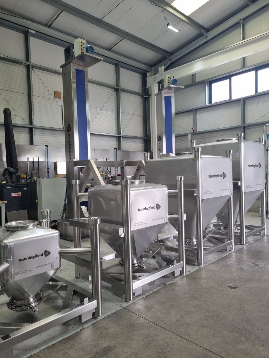 hanningfield_uk's tweet photo. Pharma-Grade IBCs Available in Multiple Sizes
Scale batch capacity without changing your handling equipment. Our range of pharma-grade IBCs is available in multiple sizes, all compatible with the same hoist and/or IBC blender.
https://t.co/KT4T3vKwsa
#IBC #PowderHandling https://t.co/mDBHbJHLT2
