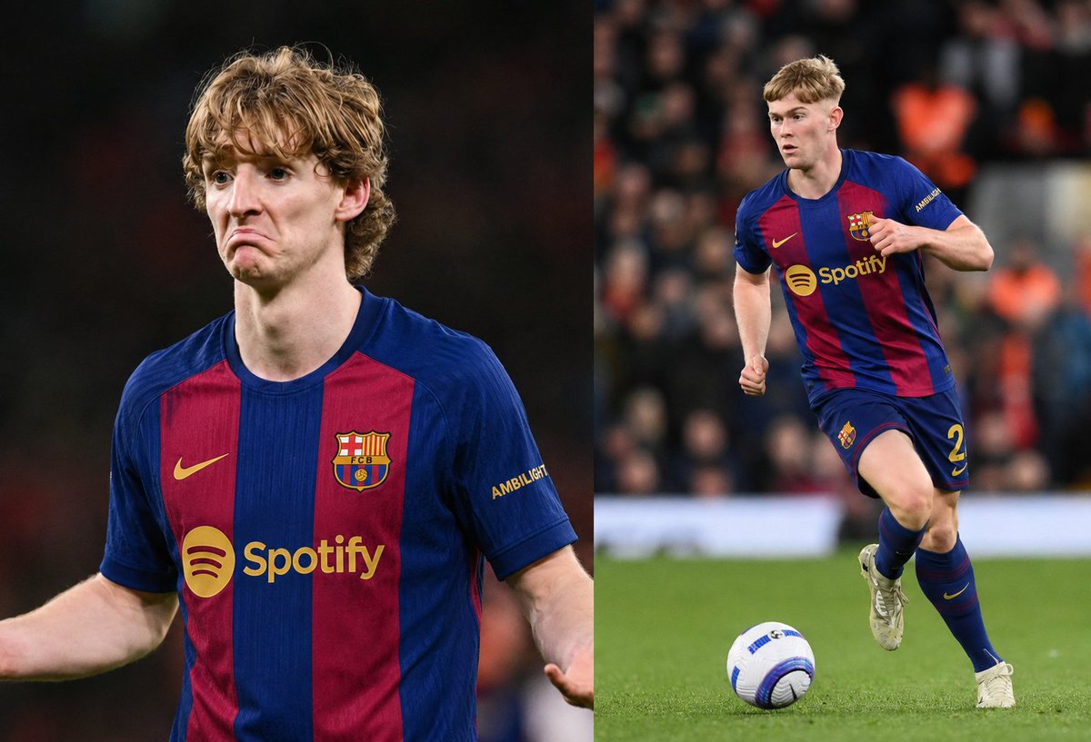 abosalaharena's tweet photo. جبتلكم أقوى ثنائية ممكن برشلونة يبني عليها الجبهة اليسرى الموسم الجاي 👀🔥

الناس كلها محتارة بين كوكوريلا وغريمالدو...
لكن بصراحة لو سألتني دلوقتي هقولكم اسم ثالث أفضل من الاتنين بالنسبة لأسلوب فليك:

لويس هال.
والسبب بسيط جدًا.

لو افترضنا إن برشلونة جاب أنتوني غوردون...
فأنت محتاج ظهير بمواصفات معينة جدًا.
غوردون مش جناح كلاسيكي بيلزق على الخط طول المباراة.

هو جناح داخلي.
بيحب يدخل للعمق.
ويهاجم أنصاف المساحات.
ويقرب من المهاجم.

وده معناه إن الظهير اللي وراه لازم يكون ماكينة هجومية.
يفتح الملعب.
ياخد الخط بالكامل.
ويخلق العرض المطلوب.
في نفس الوقت يكون قوي دفاعيًا لأن المساحات وراه هتكون ضخمة.

وهنا المشكلة.
كوكوريلا ممتاز دفاعيًا...

لكن هجوميًا أقل من اللي محتاجه مع غوردون ولو هاجم بيحب يضم لجوة المنطقة مش يفتح خط

وغريمالدو هجوميًا ممتاز...
لكن دفاعيًا هتفضل عندك علامات استفهام كبيرة.
وكمان 30 سنة

أما لويس هال صاحب الـ 21 سنة 

فهو أقرب نقطة توازن بين الاتنين.
يجيد التقدم.
مريح جدًا بالكرة.
قادر يشارك في البناء.
وعنده جودة دفاعية أفضل من غريمالدو.
والأهم إنه صغير في السن ولسه قابل للتطور.
وكمان متفاهم جدا مع غوردون

عشان كده لو برشلونة فعلًا ناوي يبني جهة يسرى مرعبة...
أنا شايف إن الثنائي الحقيقي مش غوردون وكوكوريلا.
ولا غوردون وغريمالدو.

أنا شايف إن أخطر نسخة ممكنة هي:
غوردون + لويس هال 🔥🥶

ثنائية عندها السرعة.
والضغط.
والركض.
والتوازن.

وكل المقومات اللي فليك بيدور عليها في أي جهة من جهات الملعب ❤️💙
