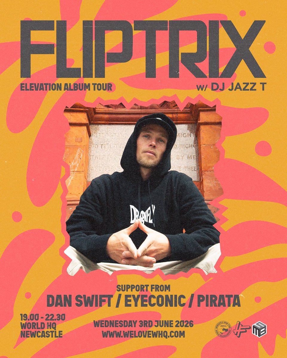 mrfliptrix's tweet photo. LIVE IN NEWCASTLE WEDNESDAY! 🎟️
 https://t.co/5vsdRUjkqS https://t.co/j4LuRZyIsx