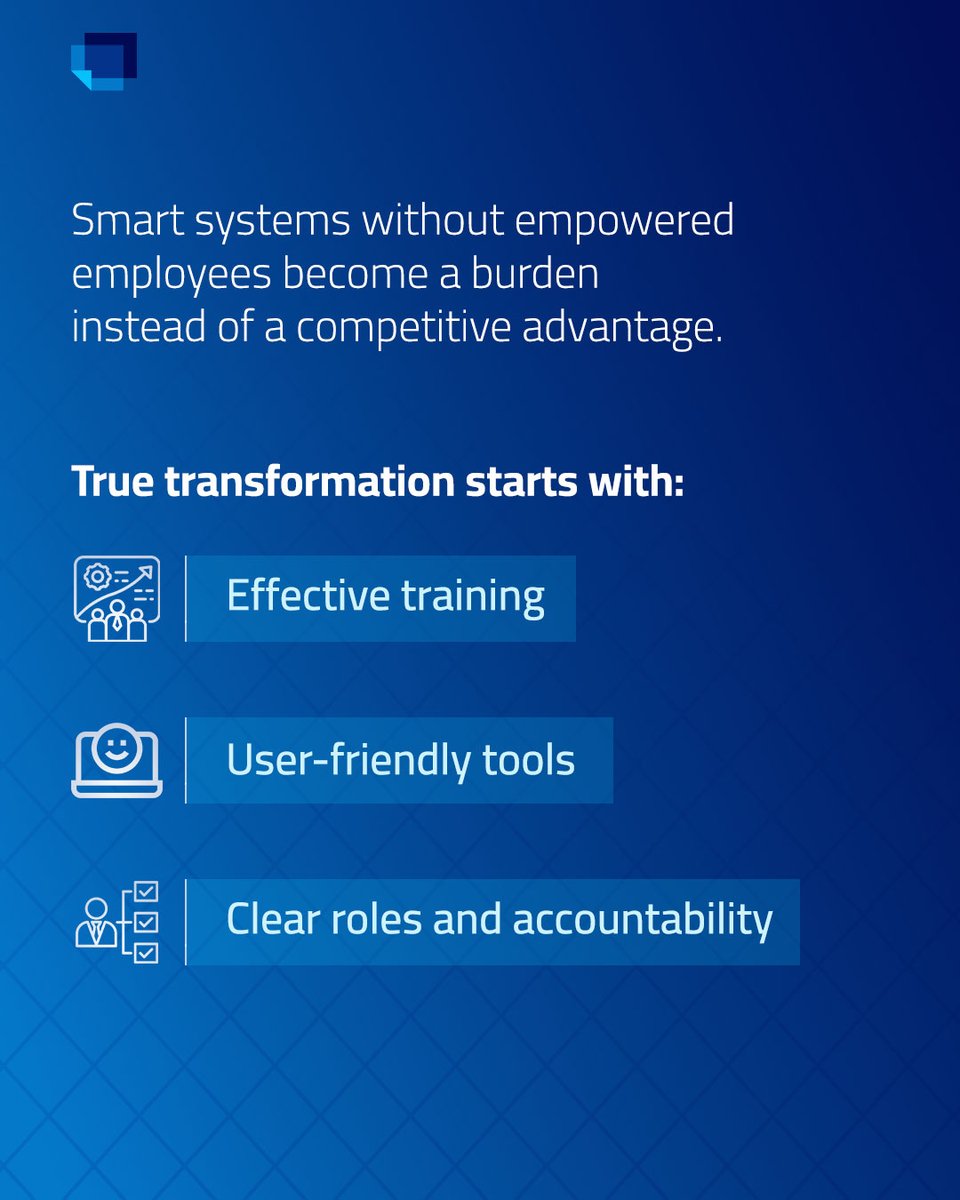 MasPerts's tweet photo. Digital transformation is not just technology — people are the real success factor. Empowering teams with smart tools. Embedding a culture of innovation. Real results appear when teams understand change and actively embrace it.

Info@masperts.com
https://t.co/bngwOdIQSf https://t.co/drgeYIDNpG