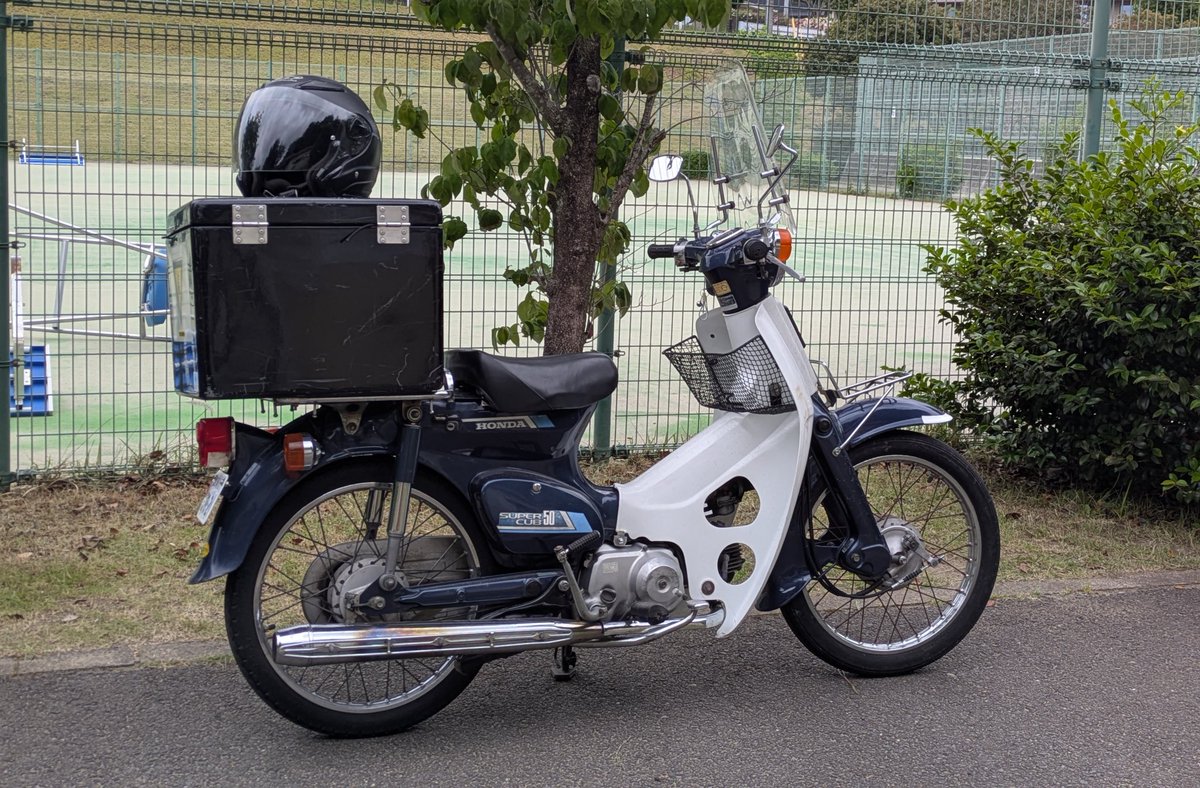 AA01superCub's tweet photo. 寄り道 https://t.co/V0jyuKeBvg