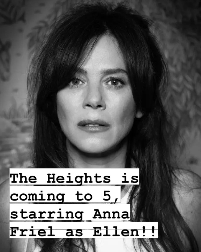 louise_candlish's tweet photo. Big TV news📺📢!! My psychological thriller #TheHeights is coming to @channel5_tv as a six-part drama starring Anna Friel as Ellen!

All the details here: https://t.co/iJzpZ1uLwn https://t.co/pLb4LxydoM