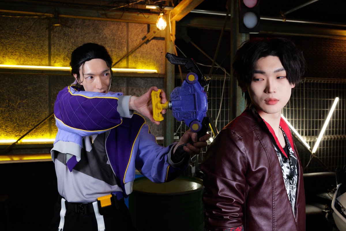 ChiChiChimney's tweet photo. 【cos】BnBm🛞🟣
₌₌₌₌₌₌₌₌₌₌₌₌₌₌₌₌₌₌₌₌₌
こんな修羅場も
　　楽しんでやがる…
⁼⁼⁼⁼⁼⁼⁼⁼⁼⁼⁼⁼⁼⁼⁼⁼⁼⁼⁼⁼⁼
🛞🔴:【 @__Ma77cc__ 】
📸:荒河さん【 @Arakawa9608 】
#0307大熊猫bnbm併せ https://t.co/zk6vLRVamD